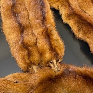 Eye Catching Fur Ferret Scarf